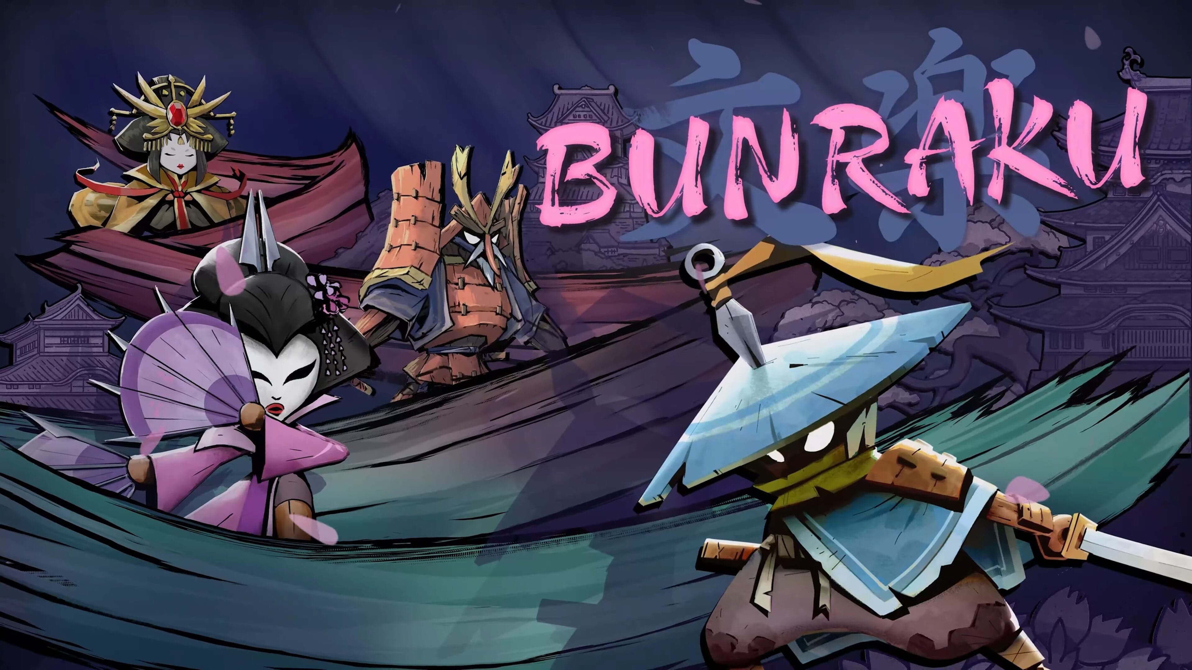 Bunraku, jogo de luta de plataforma inspirado em teatro de marionetes japonês, anunciado para PS5, Switch 2 e PC