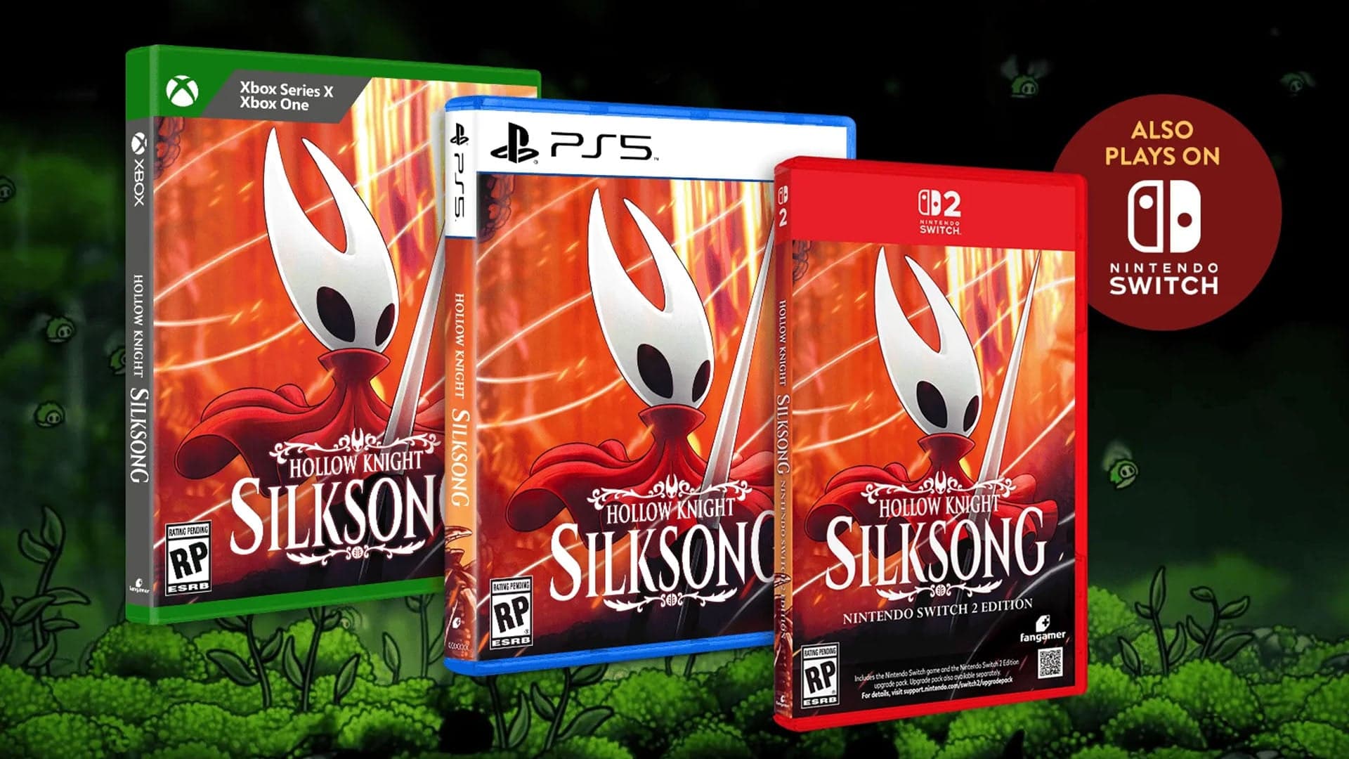 Edição física de Hollow Knight: Silksong anunciada para PS5, Xbox Series e Switch 2